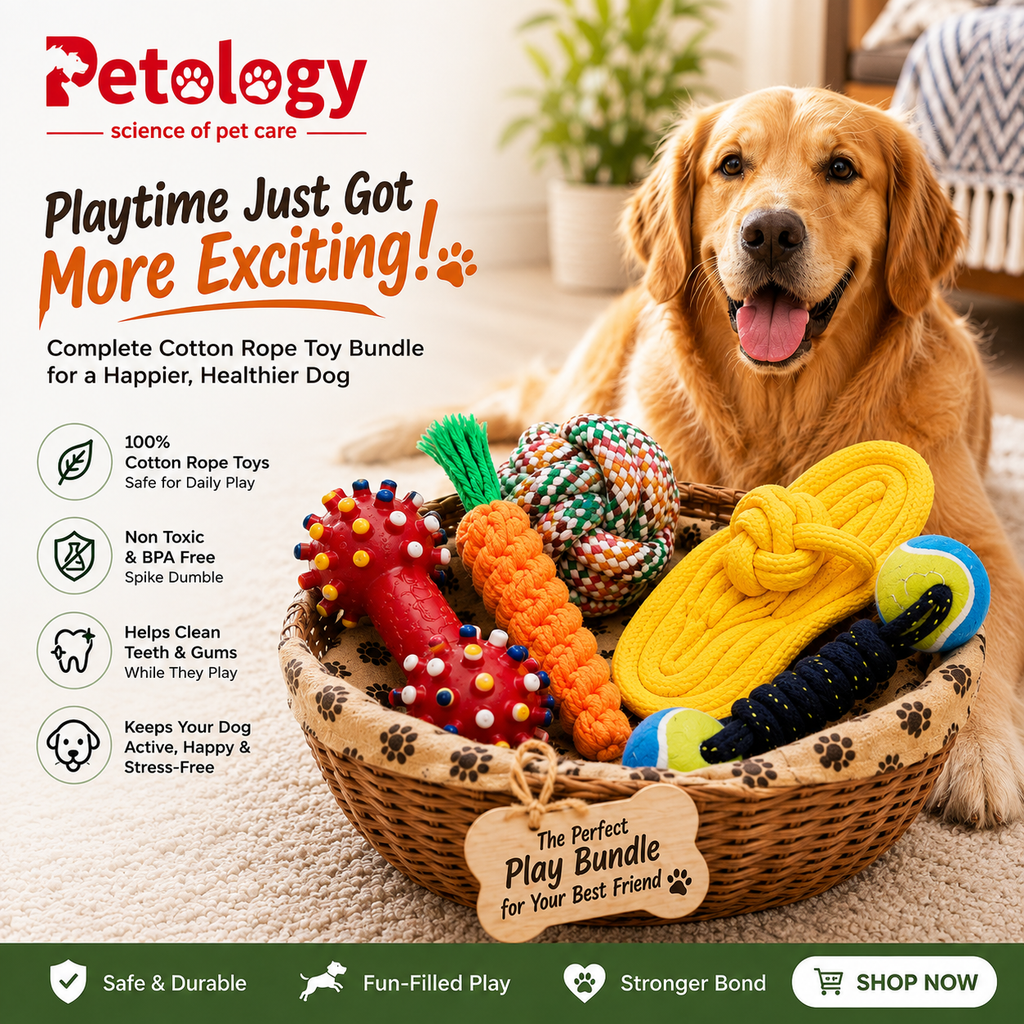 Combo for your Furry baby,Who are aggressive chewers needs safe,organic & hygeinic option to help you save your expensive things
