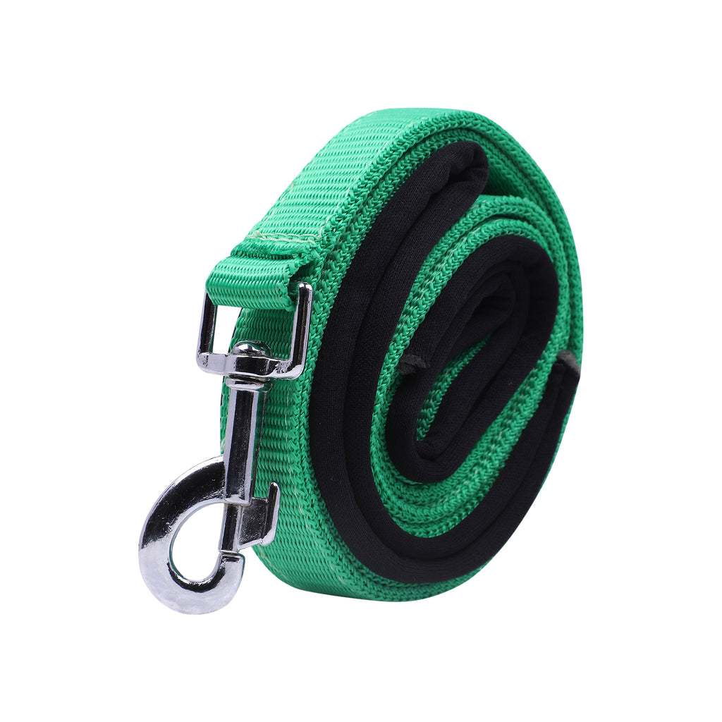 Petology Double Handle Dog Leash  5.5 Feet| Black  Strong Hook for Training and Walking Dogs  2 Padded Handles