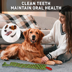 Make Lazy Furries active with Cotton Rope Toy INTERACTIVE,AGRESSIVE CHEWERS FUN & POSITIVE TOY,SCARY SNAKE is the answer(Colour May Vary)