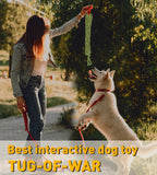 Make Lazy Furries active with Cotton Rope Toy INTERACTIVE,AGRESSIVE CHEWERS FUN & POSITIVE TOY,SCARY SNAKE is the answer(Colour May Vary)