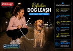 PAWPET Reflective Rope Dog Leash Padded Handle, 360° Tangle Free Buckle for all size Dogs