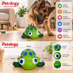 Turtle Squeaky Toy for All breed and sizes BPA FREE and Non-Toxic They enjoy the play and Sound