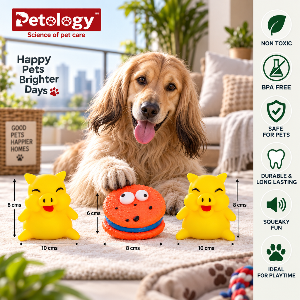 Latest toys Non-Toxic and BPA FREE with squeaky fun durable for medium and dog breeds