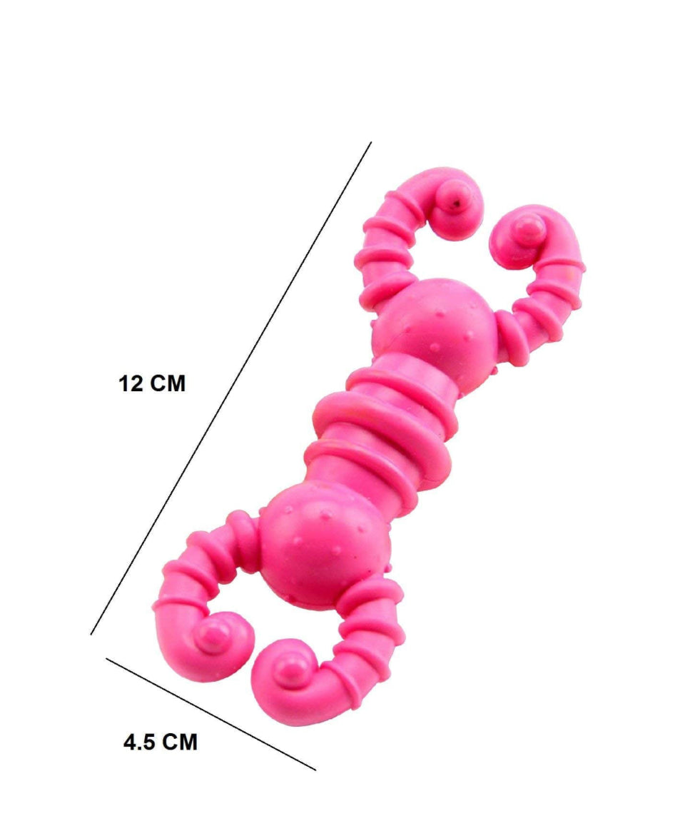 PLAYPETS DOG TRUST SOFT LATEX RUBBER COMBO PACK INTERACTIVE SQUEAKY TOY SET IDEAL FOR DOGS & PUPPIES - MULTICOLOR