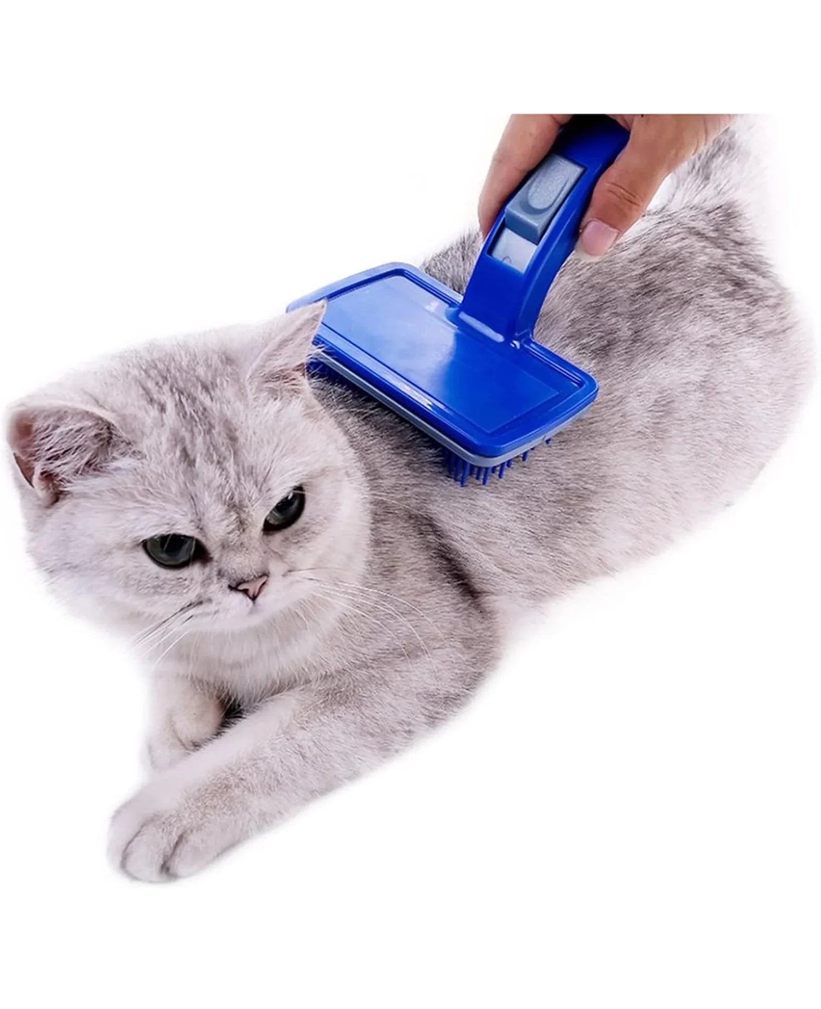 Hi Health Combo of 2, Slicker Brush Pet Grooming Glove for Dogs and Cats Shedding Small Medium Large Breeds(Pack of 2-Multi Color)