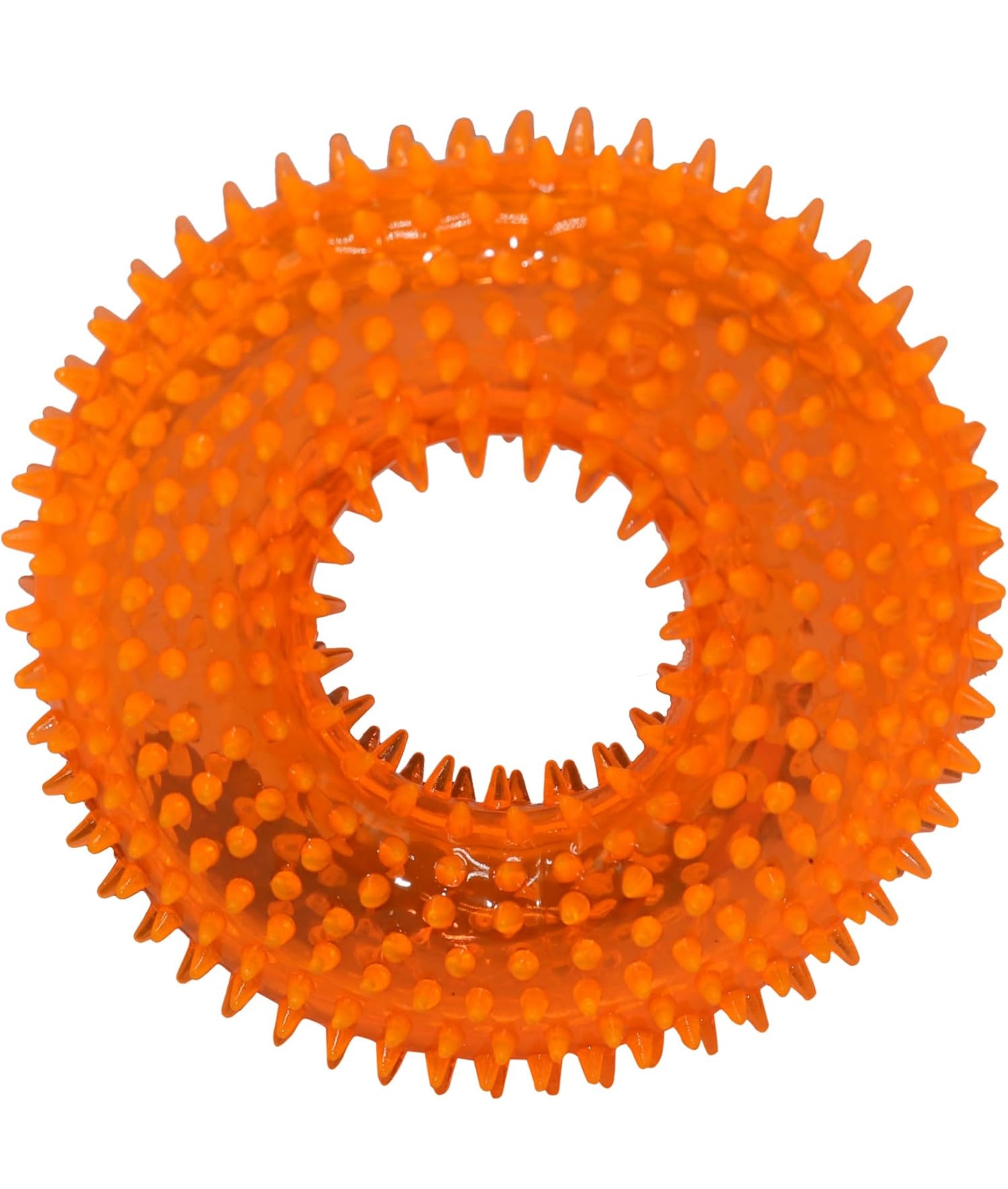 100% BPA FREE & NON-TOXIC Spike Ring Chew Toy is a Durable, Interactive Option for Dogs That Love to chew and Play