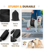 Petability Adjustable Dog Lift Harness ,Sling for Large Dogs Leg Support Soft Lift Support and Rehab Harness for Weak Rear Legs, Helps Senior, Injured, Disabled & After Surgery Dogs medium,large & xtra large breeds