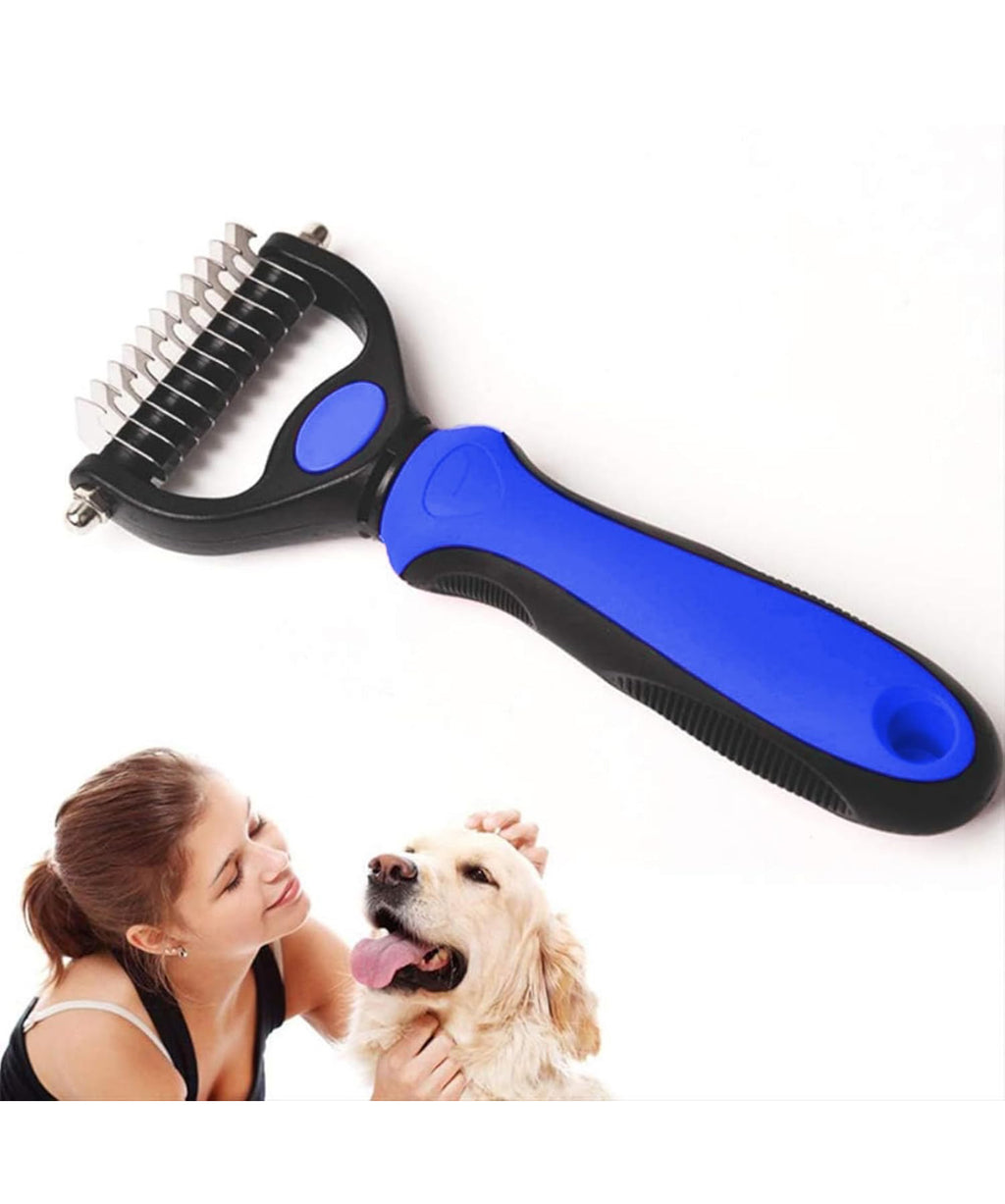 Hihealth Pet Grooming Brush for Dogs/Cats/Rabbits Deshedding Tool & Undercoat Rake Dematting Comb for Mats,Reduces Shedding by Up to 95%,Great for Short to Long Hair Small Large Breeds