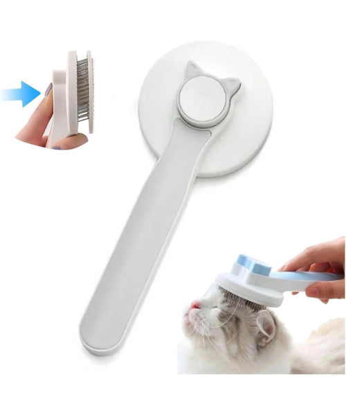STOP WASTING money onCat grooming,Cat Combo Sixer Groomer is here, 6 tools to give perfect grooming without going anywhere,Xtra soft Sleeker,check fleas and mits,Nail cutter and filler,Rounded steel 2 sided comb to give a neat look.(colors Vary)