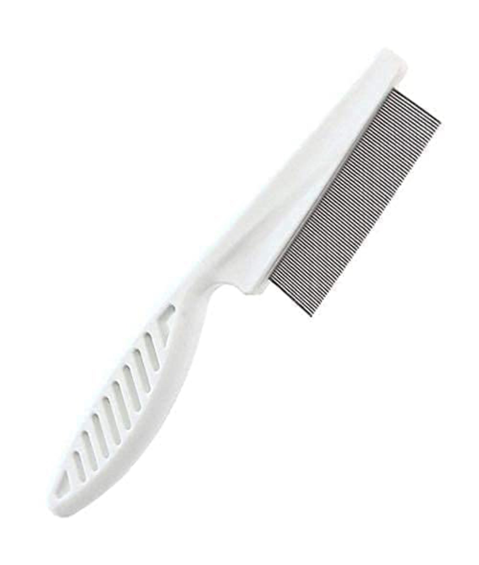 Hi Health Grooming COMBO Premium Slicker Brush with flea for CATS & DOGS Self Cleaning Shedder Gently Removes Loose Undercoat, Mats and Tangled