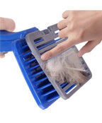 HiHygiene 2 in 1 Pet Comb Pack Adjustable Dog Puppy Brush Pet Comb for Grooming Cum Massager and Safety from Mites,Lice,Ticks Combo Pack of 2 Comb Large Size