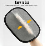 GRAB GROOM COMBO PET Mist brush with pet hair remover tool Non-Static and static brush combo with brush and clean combo perfect hygiene combo
