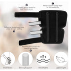 Petability Canine Splint Brace for Rear Legs with Safety Reflective Straps, Joint Warps Support Help Hind Legs Injuries Sprains Arthritis Torn ligament (1 Pair)