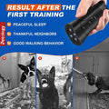 Petology Anti Barking Device, Safe Handheld Dog Repeller Trainer Dual Channel Dog Repeller Ultrasonic Handheld Dog Training Tool, 3 in 1 Bark Control Frequency Levels Humanized for Cats, Dogsl