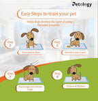 HIHYGIENE Dog Pee Pads 20 Count Potty Training Pads for Dogs, Leak-Proof Protection & Odor Control,Potty Training, Pet Training Pads