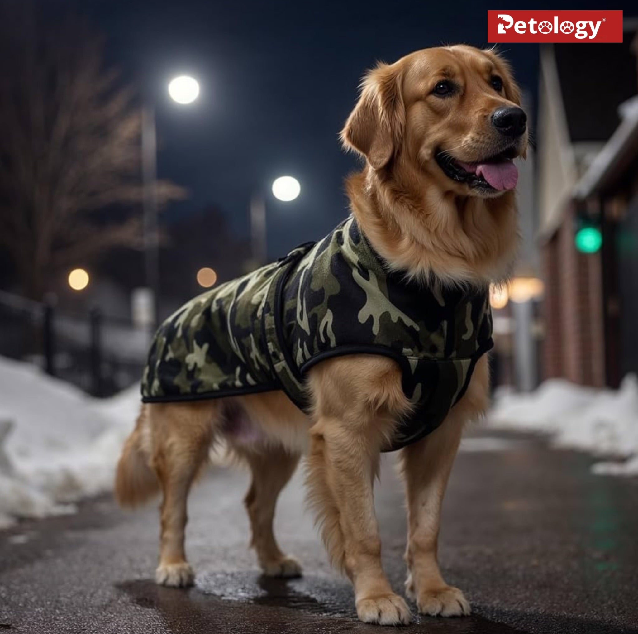 PawPet Breathable Warm Coat for Adult-puppy Dogs Windproof Adjustable Easy to Clean (QDT) QUICK DRY TECHNOLOGY Ideal for Cold Weather Indoor or Outdoor(Colors vary)