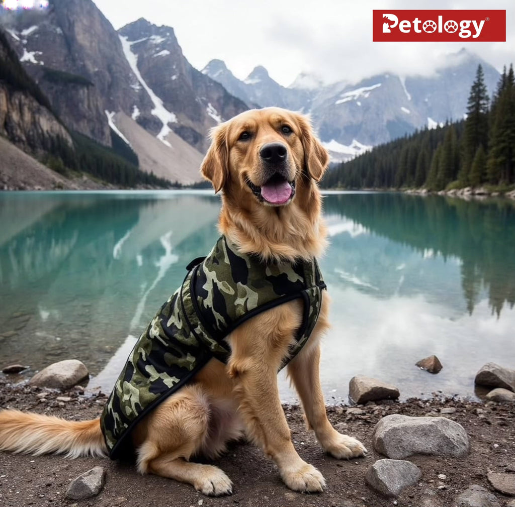 PawPet Breathable Warm Coat for Adult-puppy Dogs Windproof Adjustable Easy to Clean (QDT) QUICK DRY TECHNOLOGY Ideal for Cold Weather Indoor or Outdoor(Colors vary)