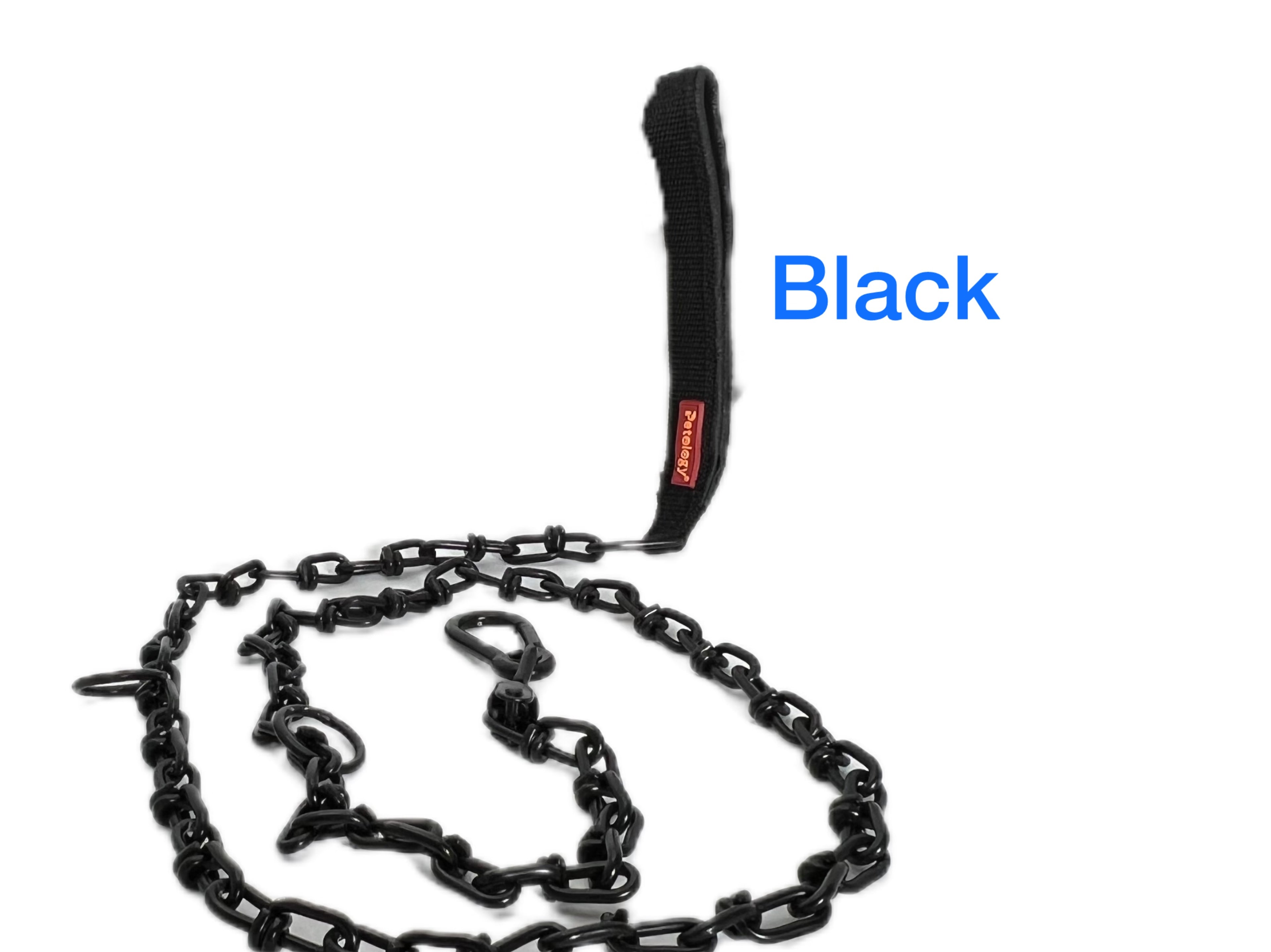 Bow-Bow 100% plush stylish- eye-Catcher Dog Chains suitable for 25 Kg and above Dog Stainless steel dog chains, special heated powder coated non-wielded 100% no rusting chromed base chain suitable for Large and xtra Large breed ( 25 kg-50 Kg+)