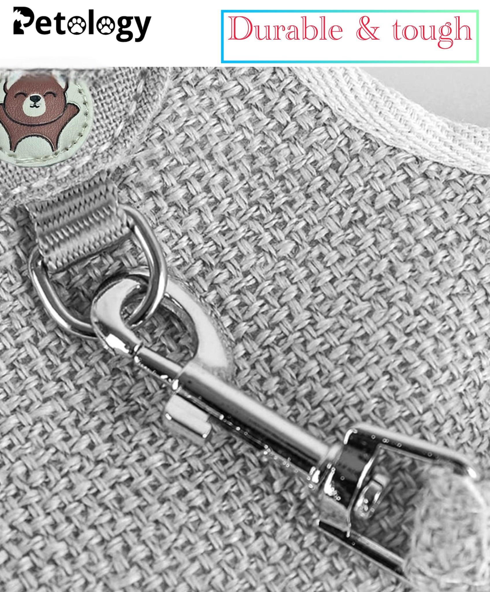 MEOW MEOW Cat Harness and Leash Set , Escape Proof and Adjustable , Lightweight and Soft Walking Harness for Cats - Perfect for Small & Medium Cats with Weight from 1.5 KG to 6.0 KG (Beige)