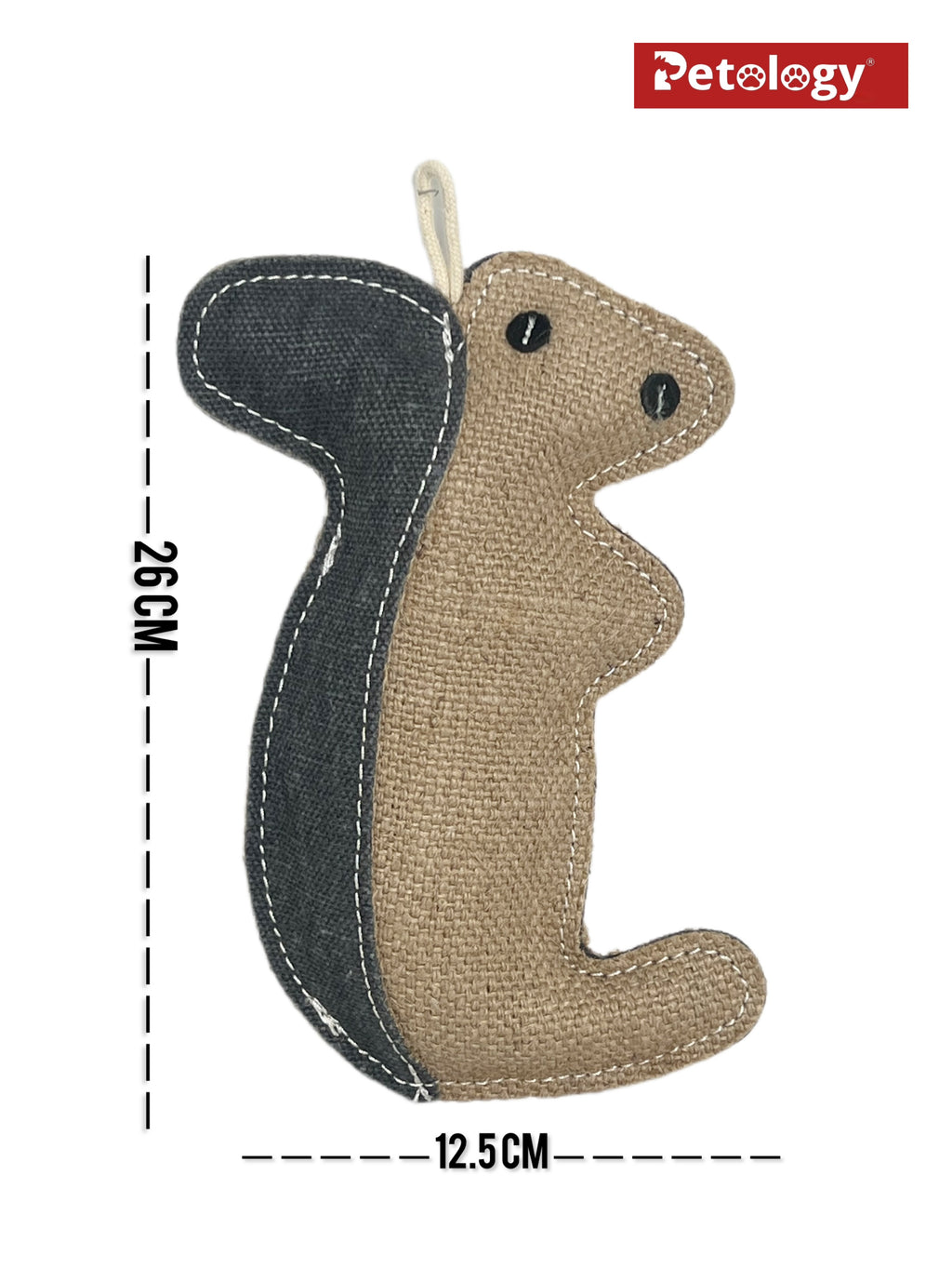 Petosafe buy 2 pay 1 100% Organic Jute Chew-tug Dog Toy Non-Toxic, Soft, Stuffed Interactive Cute Squeaky, Teething Rope Dog Toy  Small to Medium breed