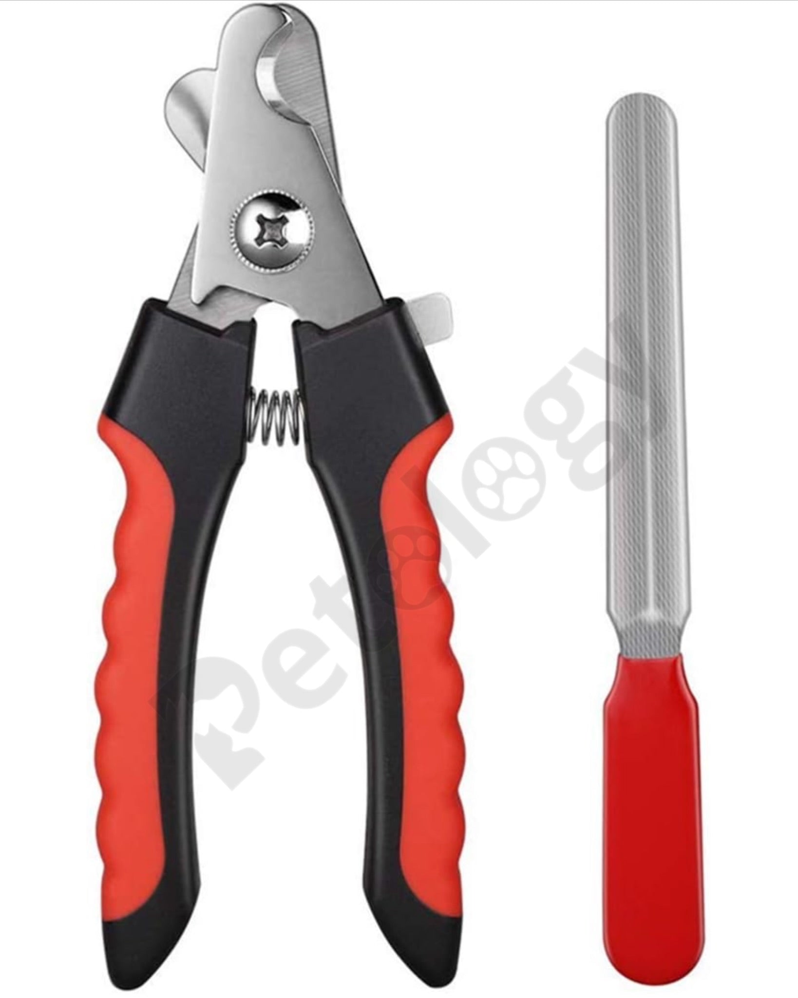 Dog Stainless Steel Nail Cutter Clipper and filer,Claw & Nails Clippers Grinder Grooming Trimmer for Small, Medium, Large dogs and cats