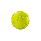 Playpets perfect combo of 4 Safe fetch teething balls with combo squeaky, spiky & soft latex balls to keep boredom away for all dog breeds and ages( Multi colour)