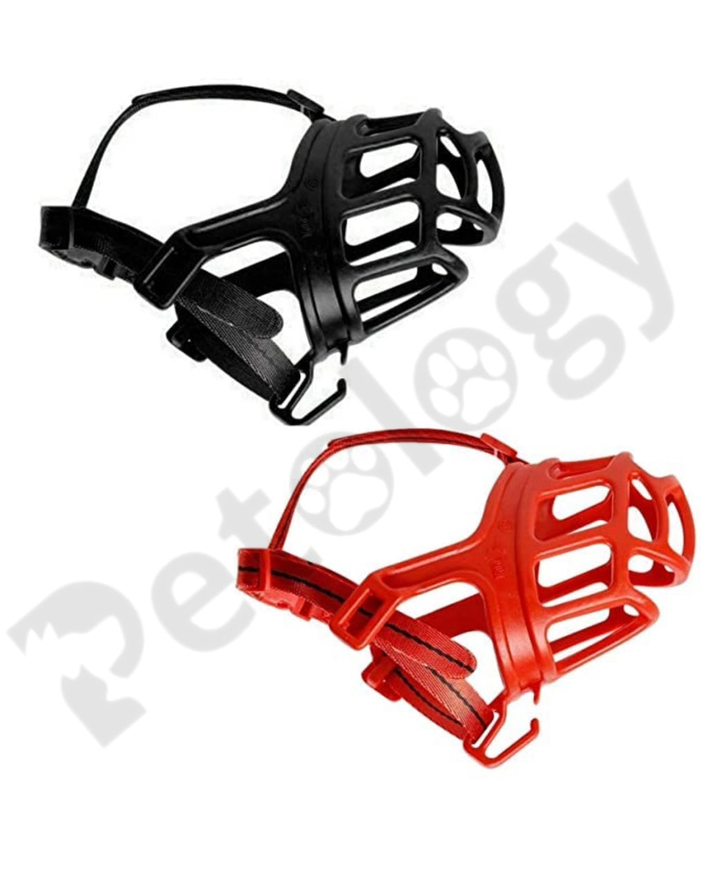 100% Silicon & extra soft Mouth Cover Muzzle Guard with Adjustable Strap Buckle Ideal for Stopping Biting, Barking & eating useless street waste, XLarge,large,Medium Dog & Puppy