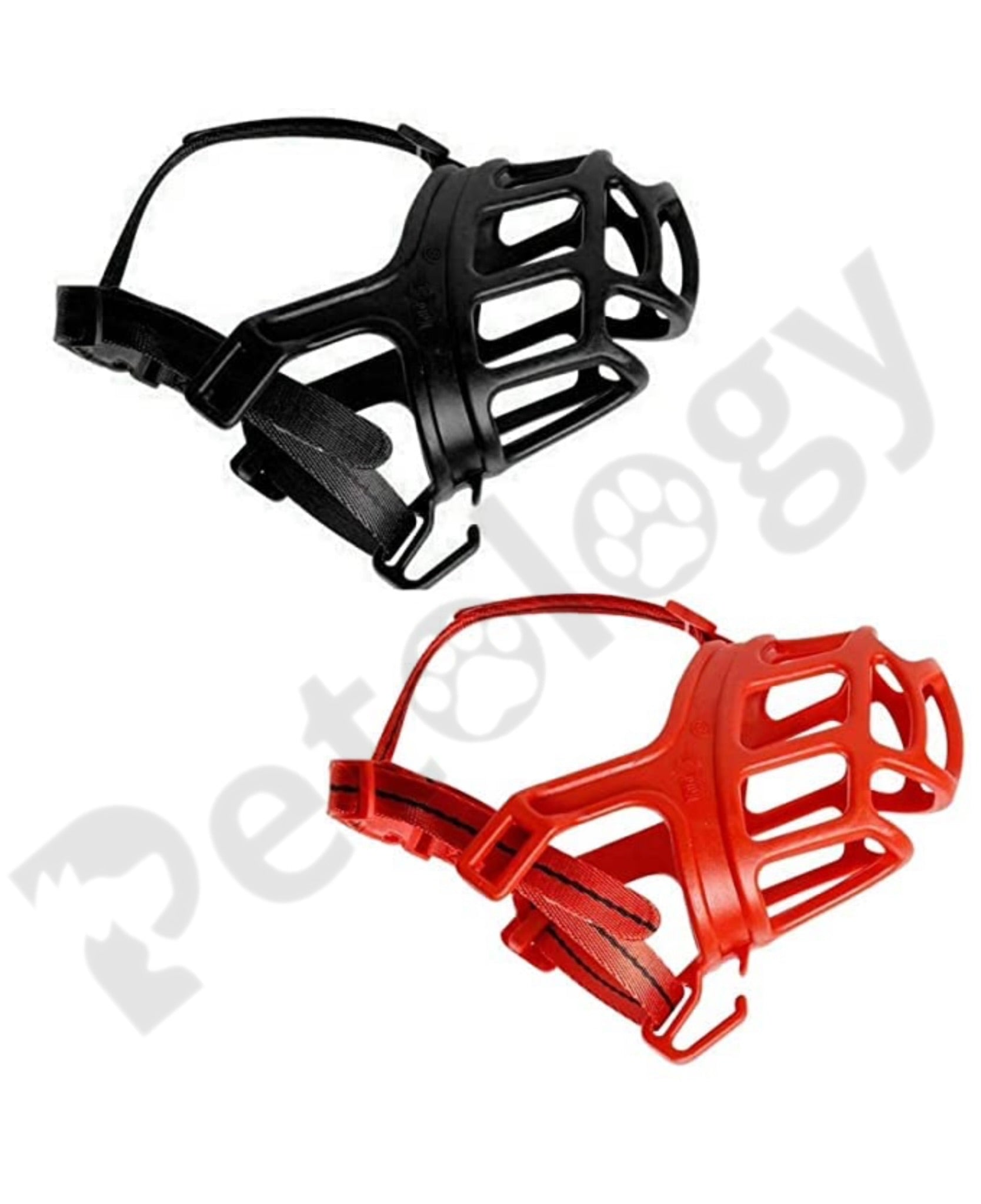 100% Silicon & extra soft Mouth Cover Muzzle Guard with Adjustable Strap Buckle Ideal for Stopping Biting, Barking & eating useless street waste, XLarge,large,Medium Dog & Puppy