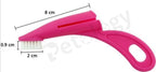 HiHygiene Ultra soft 2-in-1 Tooth brush designed for all kinds Dog breeds small,medium,Large & Extra large size Dogs easy to use glide through brush with better grip enhanced oral care of loved ones(Color vary)
