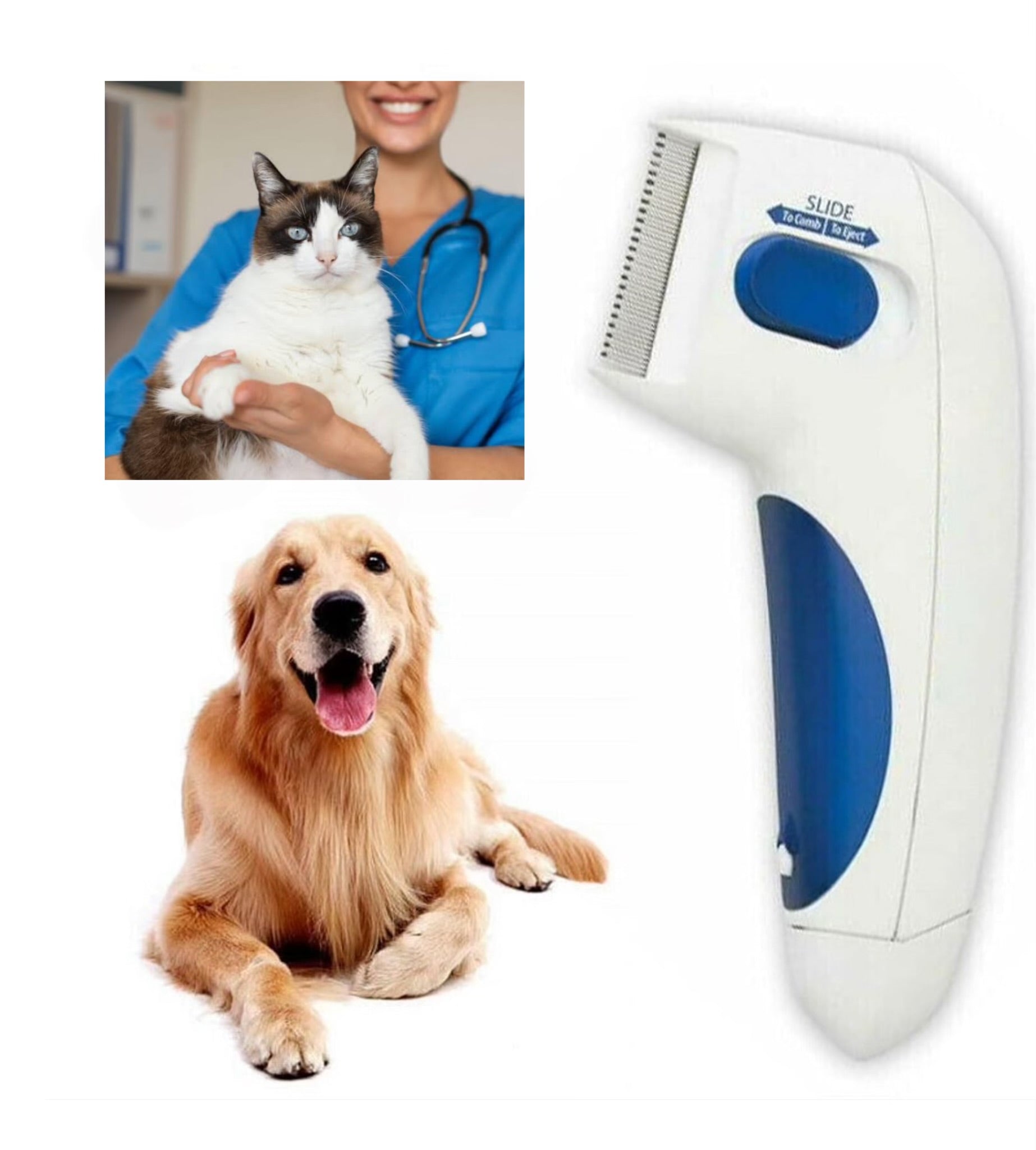 99.9% accuracy Flea Remover I 100% Natural Tick & Flea killer , no pesticides  Pets, Dogs-Puppies, Cats-Kittens