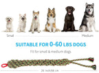 HY HYGIENE 100% Cotton Rope COMBO snake  & Soft non-toxic toy combo suitable for all Breeds