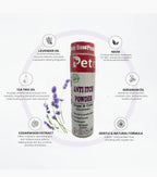 Bow Bow 100% itch relief Lavender extract powder & Neem extract for Dogs to relief of Itchiness of dogs and Cats smoothens skin,moisturises patchy skin in weeks.
