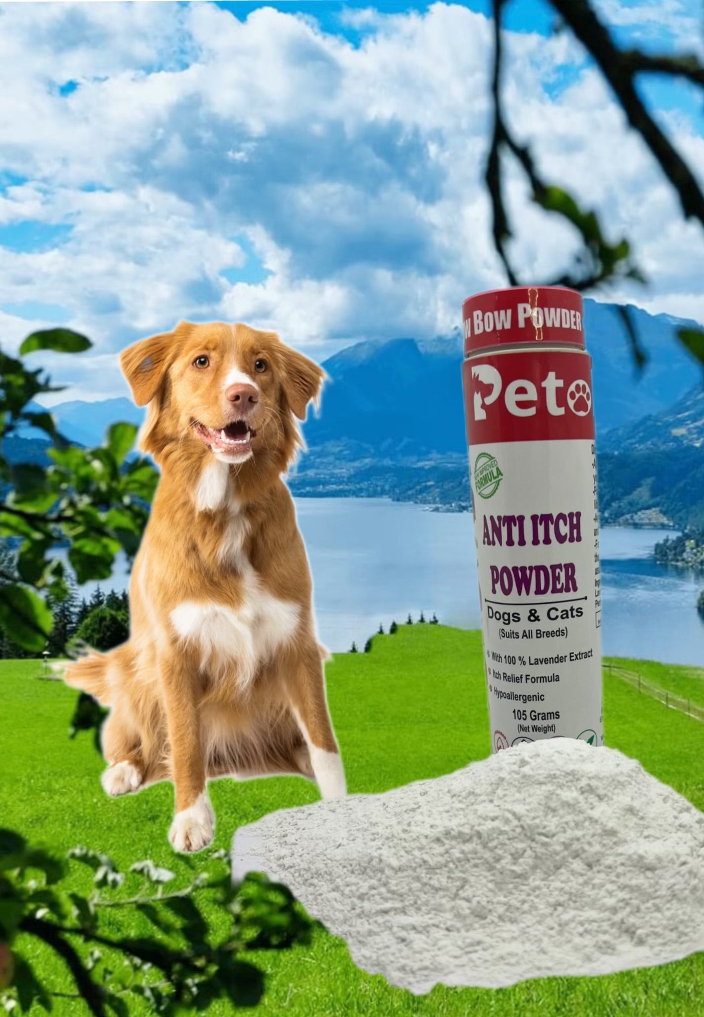 CAT COMBO FOR SHINNY & HEALTHY FURR , PRO FURR SHINNER SHAMPOO, Added conditioner for cat & Kittens hair to add on shine,luster Plus 100% Natural lavender extract powder itch relief formula.