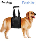 Petability Adjustable Dog Lift Harness ,Sling for Large Dogs Leg Support Soft Lift Support and Rehab Harness for Weak Rear Legs, Helps Senior, Injured, Disabled & After Surgery Dogs medium,large & xtra large breeds