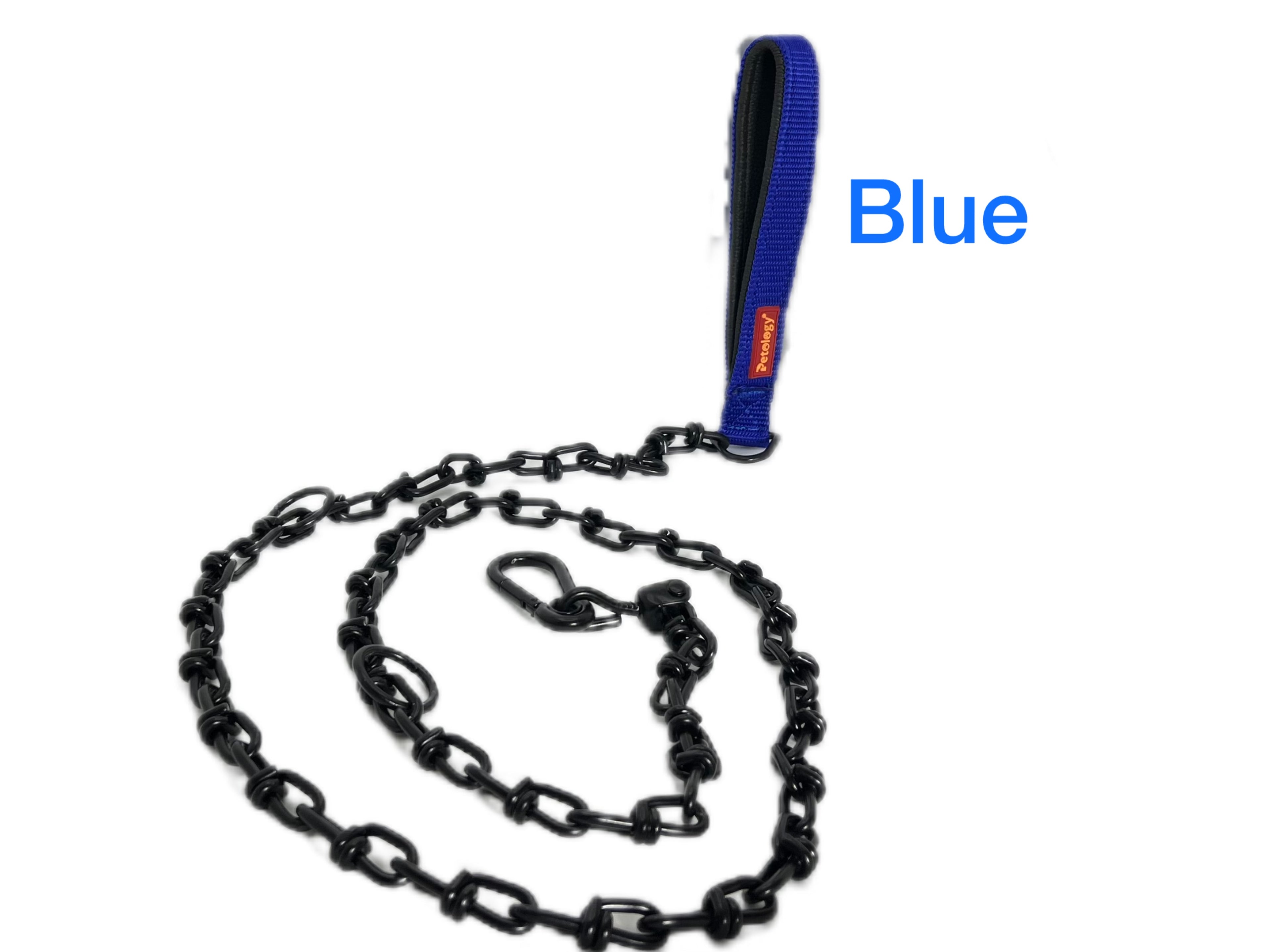 Bow-Bow 100% plush stylish- eye-Catcher Dog Chains suitable for 25 Kg and above Dog Stainless steel dog chains, special heated powder coated non-wielded 100% no rusting chromed base chain suitable for Large and xtra Large breed ( 25 kg-50 Kg+)