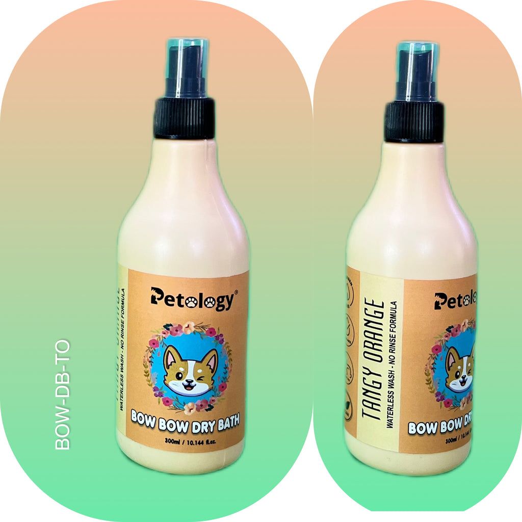 BOW BOW Perfect Combo-SUMMER SPECIAL-PINK ROSE &  BANNA & TANGY ORANGE SHAMPOO PLUS &  BLUE BERRY BLAST DEO - (SUITABLE ALL BREEDS)