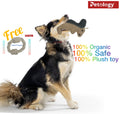 Petosafe buy 2 pay 1 100% Organic Jute Chew-tug Dog Toy Non-Toxic, Soft, Stuffed Interactive Cute Squeaky, Teething Rope Dog Toy  Small to Medium breed