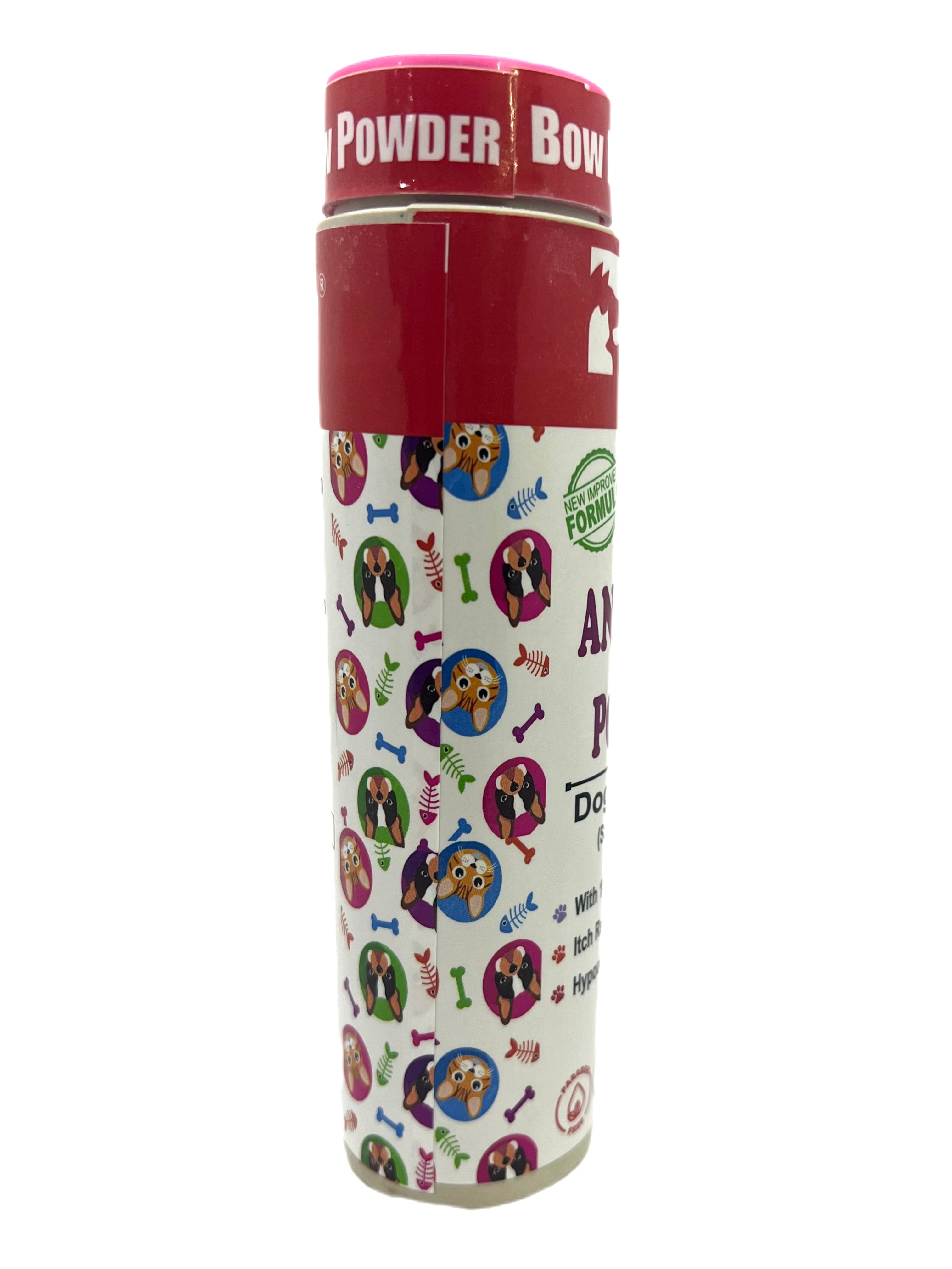 Bow Bow 100% itch relief Lavender extract powder & Neem extract for Dogs to relief of Itchiness of dogs and Cats smoothens skin,moisturises patchy skin in weeks.