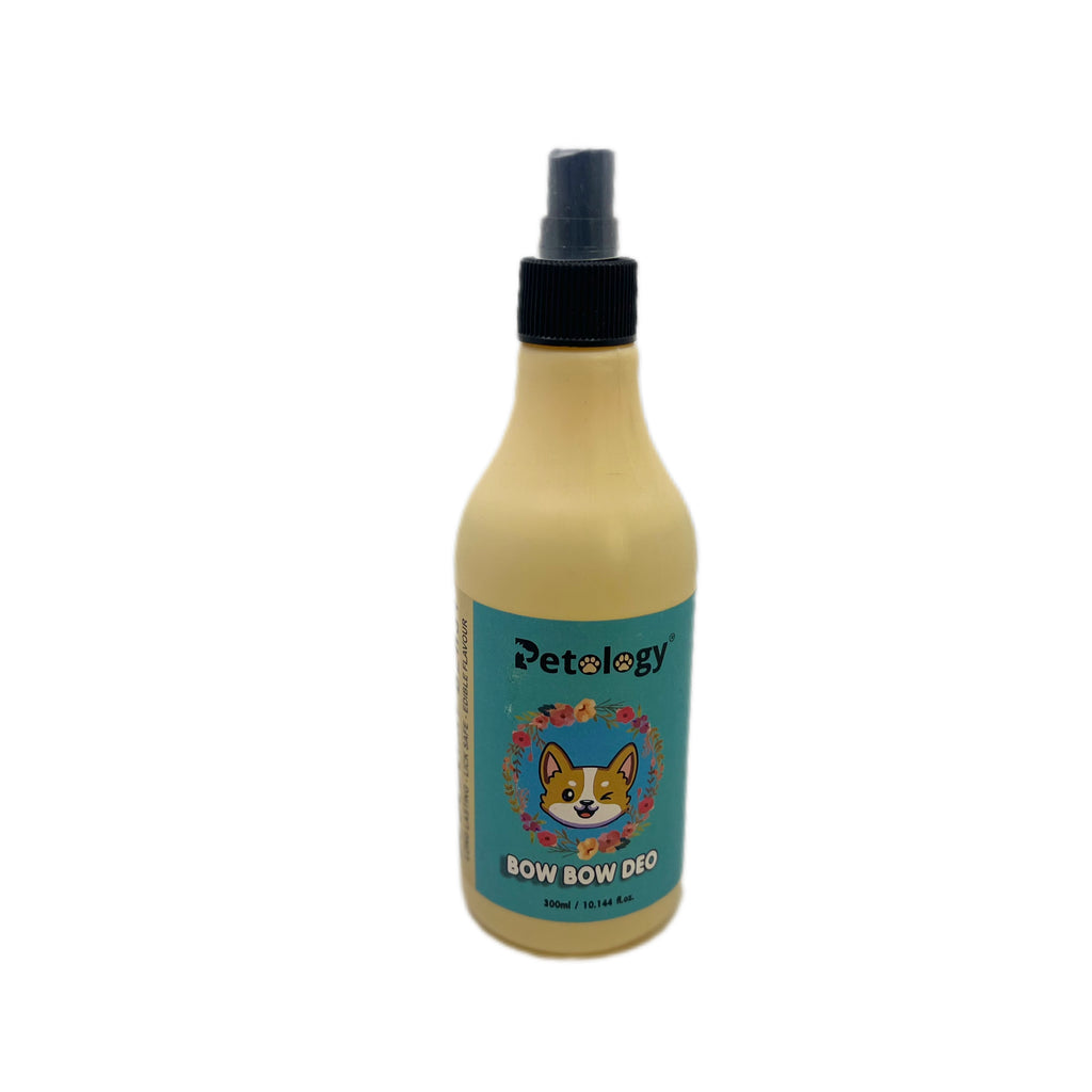 BOW BOW Perfect Combo-SUMMER SPECIAL-PINK ROSE &  BANNA & TANGY ORANGE SHAMPOO PLUS &  BLUE BERRY BLAST DEO - (SUITABLE ALL BREEDS)
