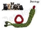 HY HYGIENE 100% Cotton Rope COMBO snake  & Soft non-toxic toy combo suitable for all Breeds