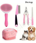 HI HYGENIE Dog & Cat Hygiene 1 Set Pet Grooming Kit,(PACK OF 5 PCS) COLOR MAY VARY