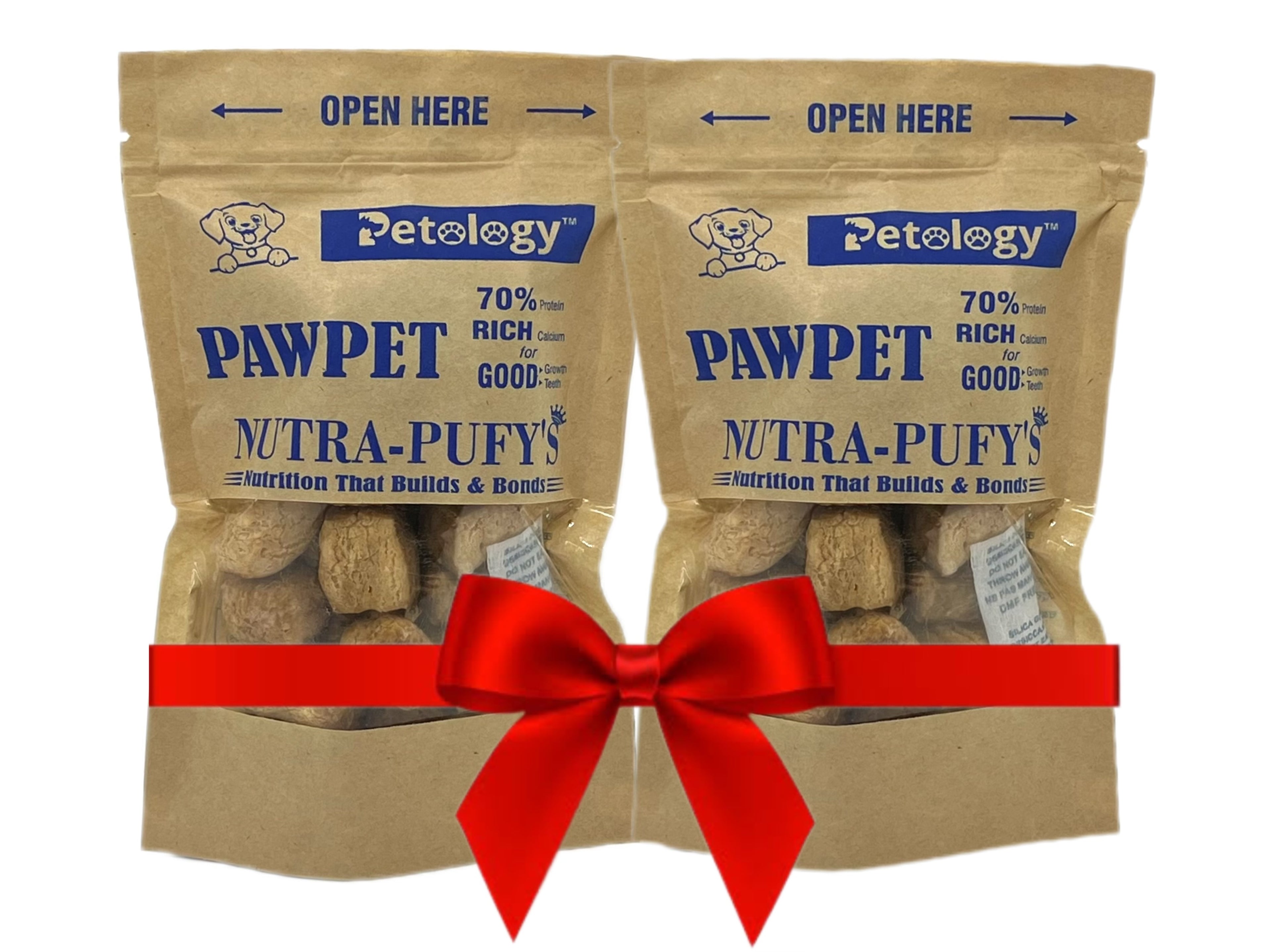 PAW PET NUTRA-PUFY'S,with Protien 70% & 100% Natural Provides All The Nutrition for Better Over All Growth,Shinny Hair & Strong Teeth Happy Stomach Suitable for All Ages