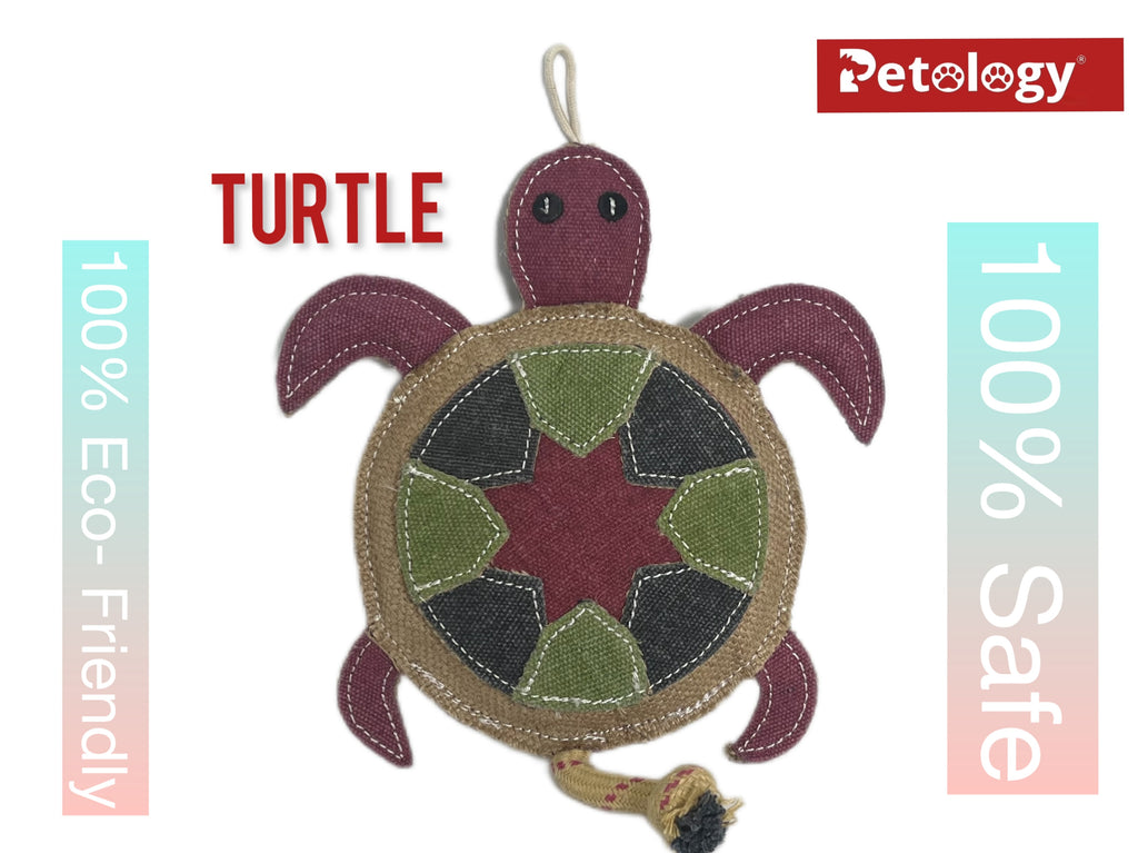 Petosafe buy 2 pay 1 100% Organic Jute Chew-tug Dog Toy Non-Toxic, Soft, Stuffed Interactive Cute Squeaky, Teething Rope Dog Toy  Small to Medium breed